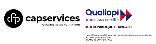 Logo Cap Services et Qualiopi